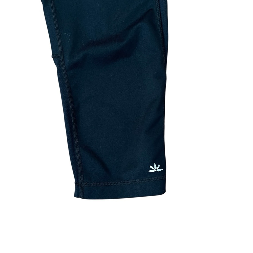 Lukka Women’s XL Black Capri Leggings Cropped Thick Waistband - Picture 2 of 6